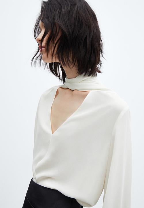 MANGO - Blouse katia - neutral