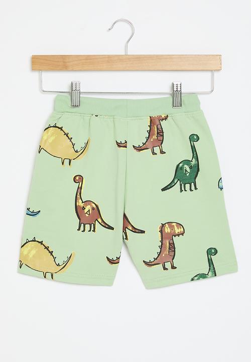 Pop Candy - Dino print shorts - green