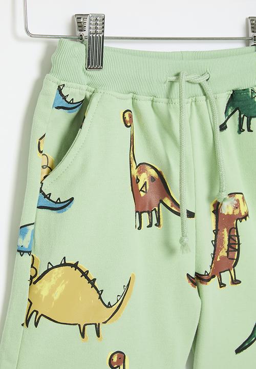 Pop Candy - Dino print shorts - green