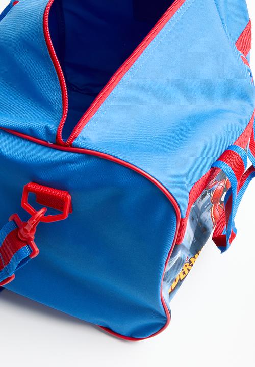 Pop Candy - Spiderman hero value holdall bag - red & blue