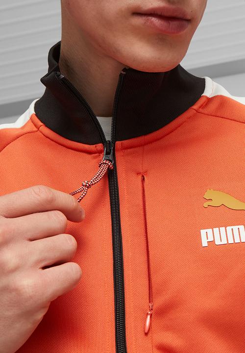 PUMA - T7 forward history track jacket pt - orange