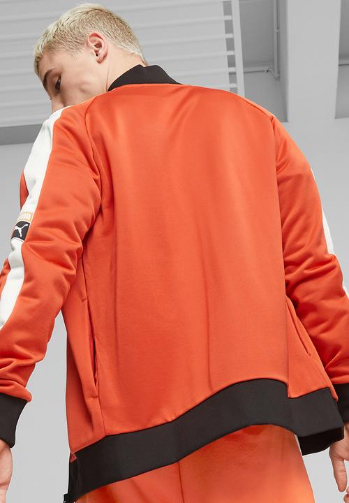 PUMA - T7 forward history track jacket pt - orange