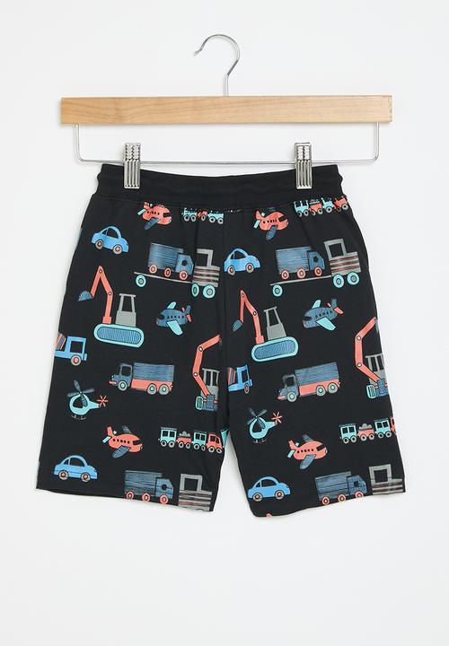 Pop Candy - Printed shorts - navy