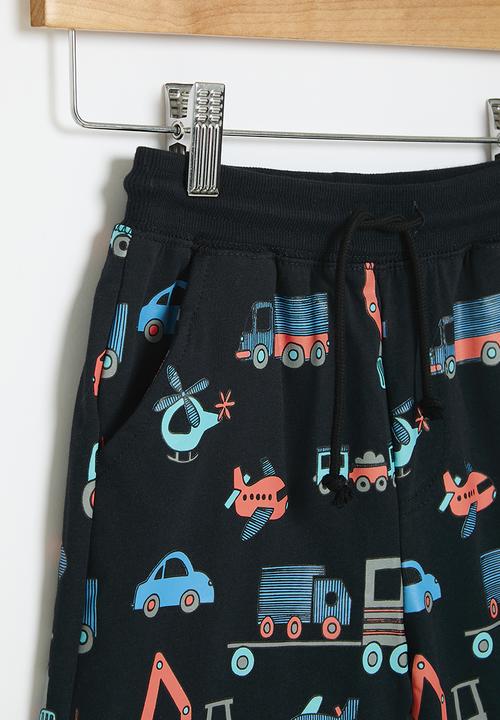 Pop Candy - Printed shorts - navy