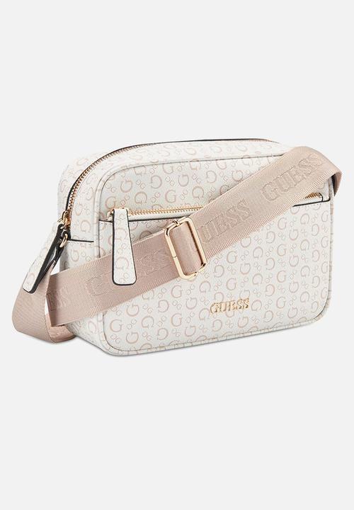 GUESS - Nemy mini crossbody zip - stone