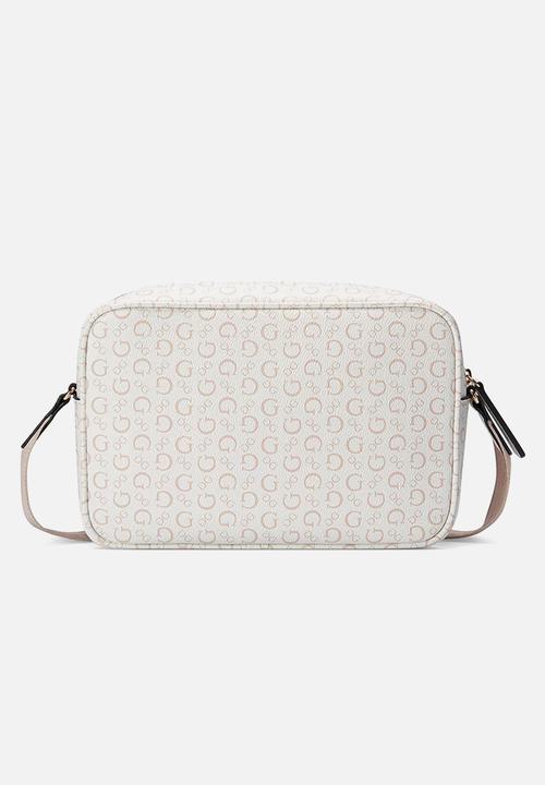 GUESS - Nemy mini crossbody zip - stone