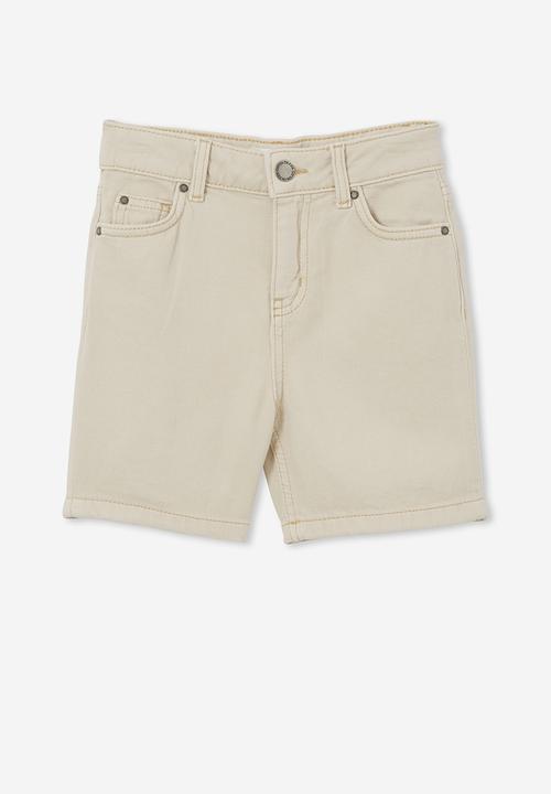Cotton On - Regular fit short - albany ecru