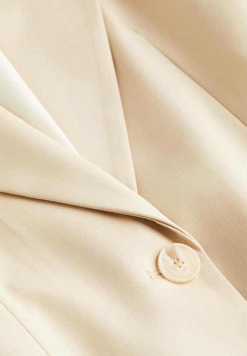 H&M - Tie-belt blazer - beige