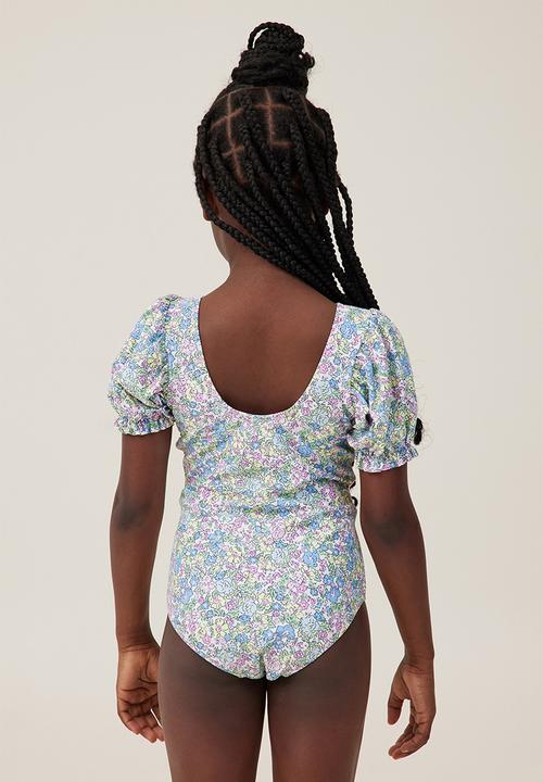 Cotton On - Puff sleeve one piece - middleton floral