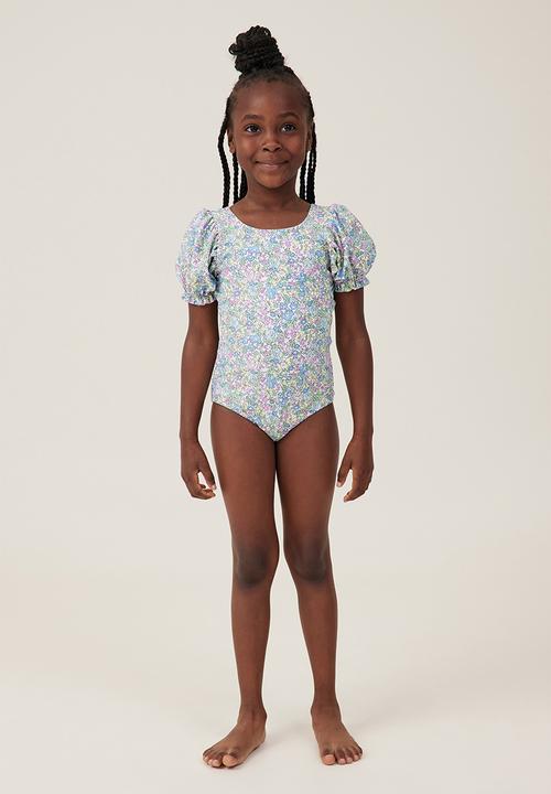 Cotton On - Puff sleeve one piece - middleton floral