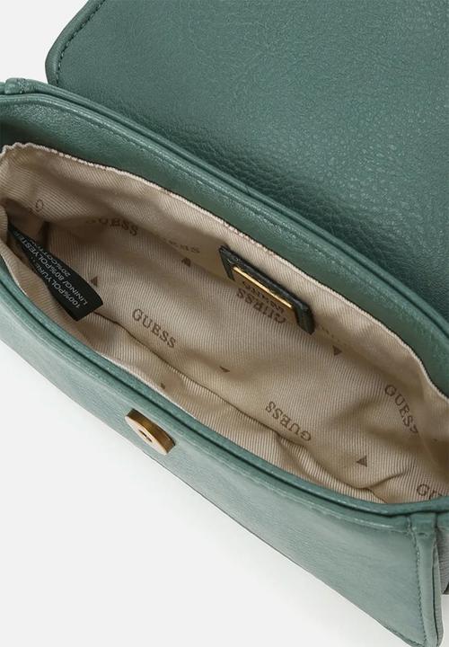 GUESS - Arja mini crossbody flap - forest