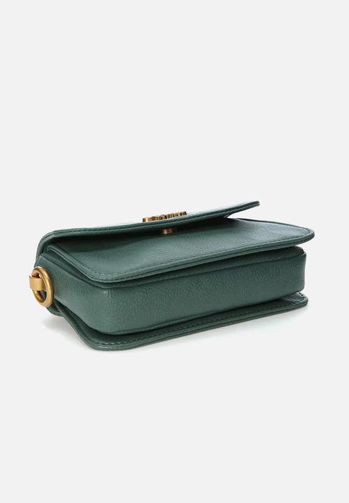 GUESS - Arja mini crossbody flap - forest