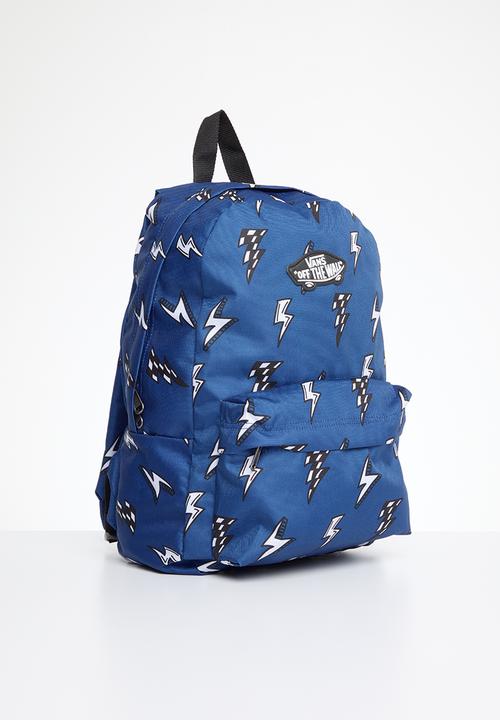 Vans - By new skool backpack boys - white & true blue