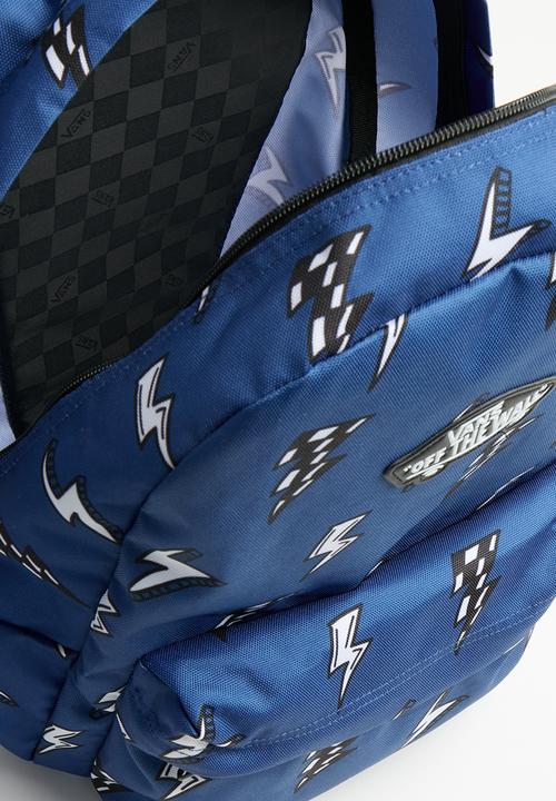 Vans - By new skool backpack boys - white & true blue