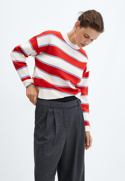 MANGO - Sweater otto - red