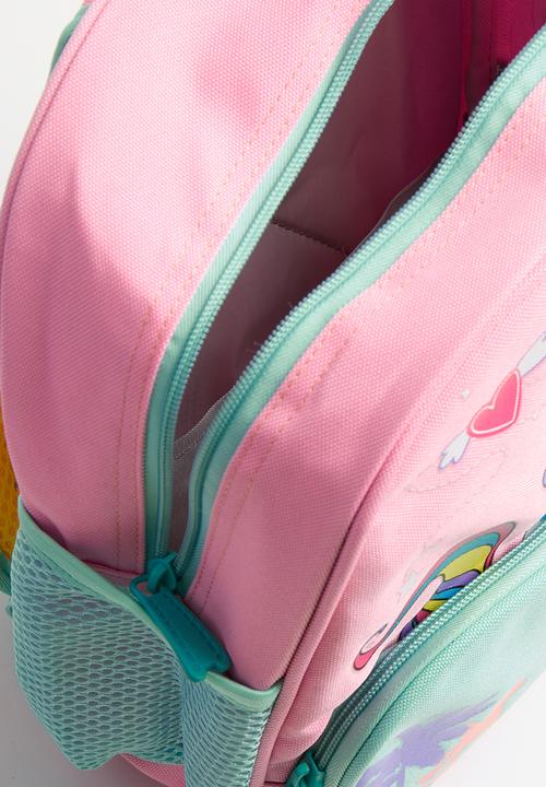 Pop Candy - unicorn backpack - pink and light blue