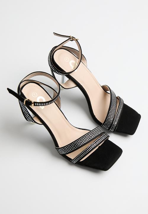 Oxford Street - Glitzy Stiletto - Black