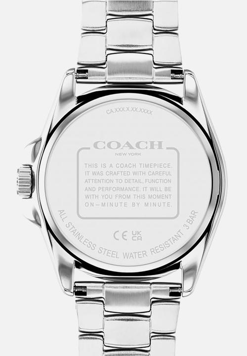 Coach - Greyson - silver blue dial bracelet