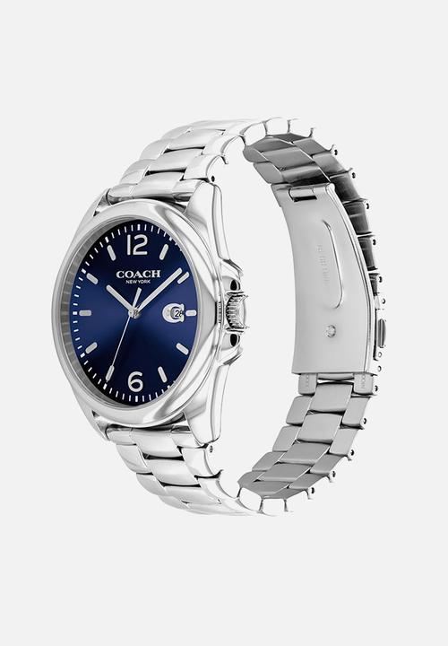 Coach - Greyson - silver blue dial bracelet