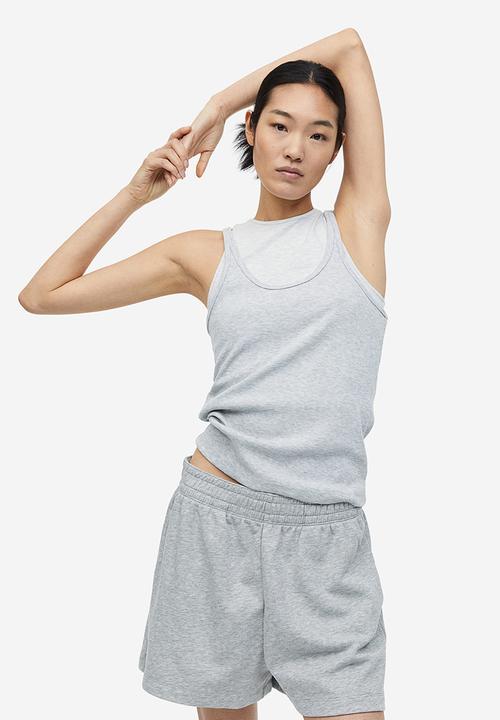 H&M - Sweatshirt shorts - grey