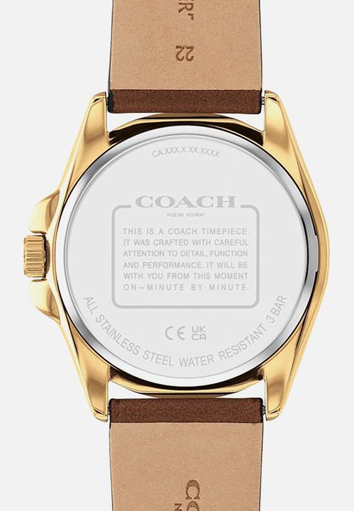 CoachDNU - Greyson - gold & brown