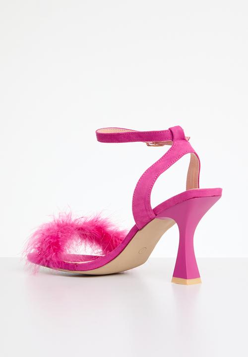 Oxford Street - Fluffy Stiletto - Fuchsia