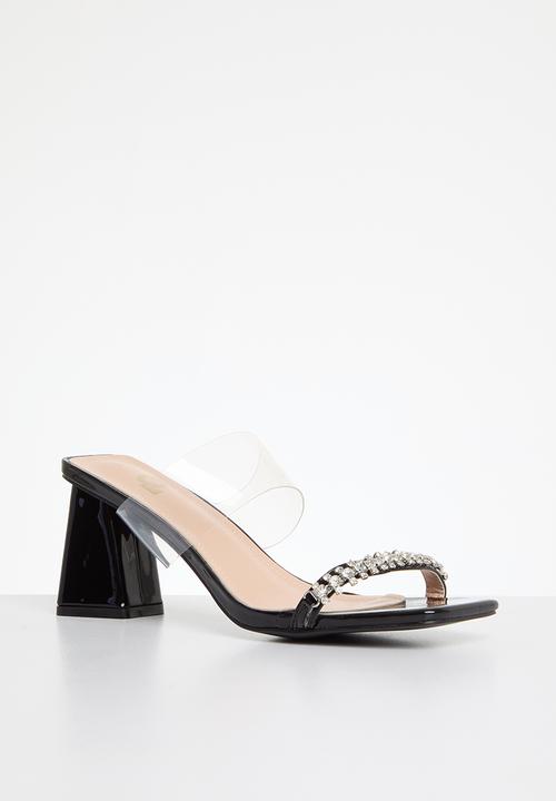 Oxford Street - Double Strap Mule - Black
