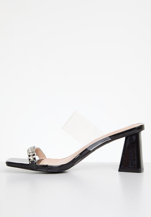Oxford Street - Double Strap Mule - Black