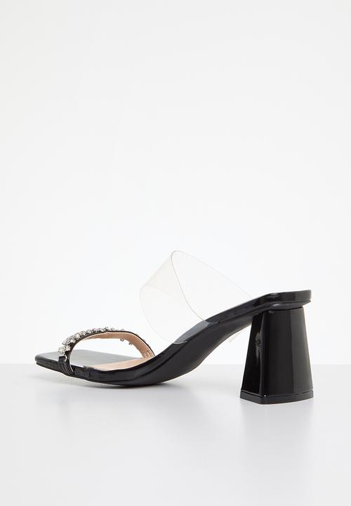 Oxford Street - Double Strap Mule - Black