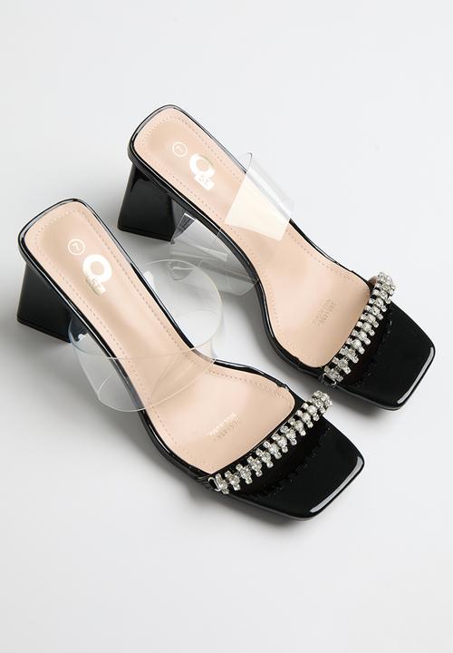 Oxford Street - Double Strap Mule - Black