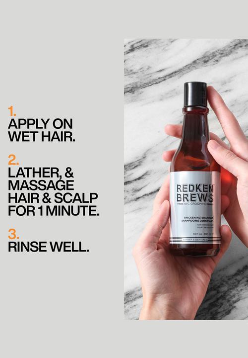 REDKEN - Redken Brews Thickening Shampoo - 300ml