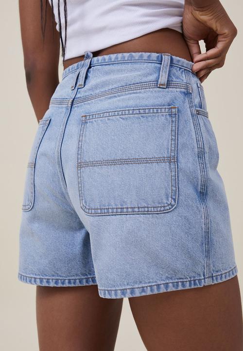 Cotton On - Harley Denim Short - Bondi Blue