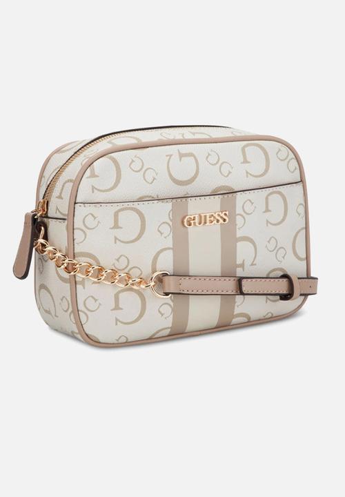 GUESS - Fredericksburg mini crossbody - stone