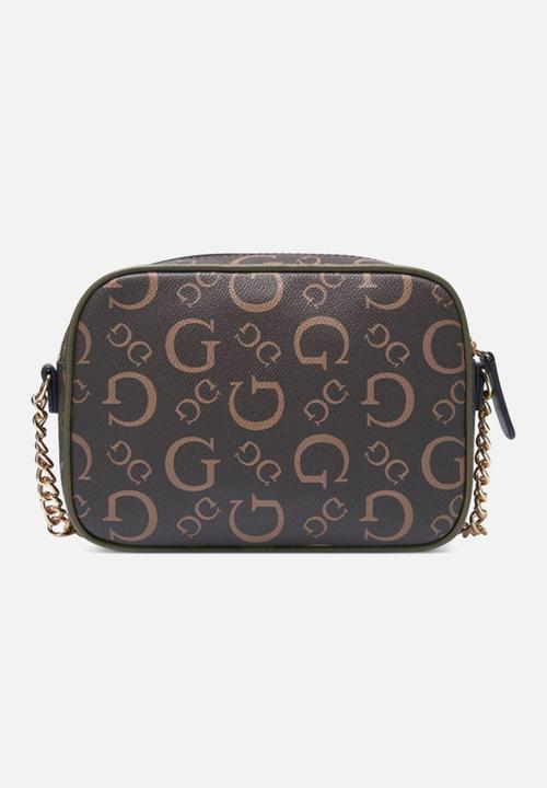GUESS - Fredericksburg mini crossbody - brown