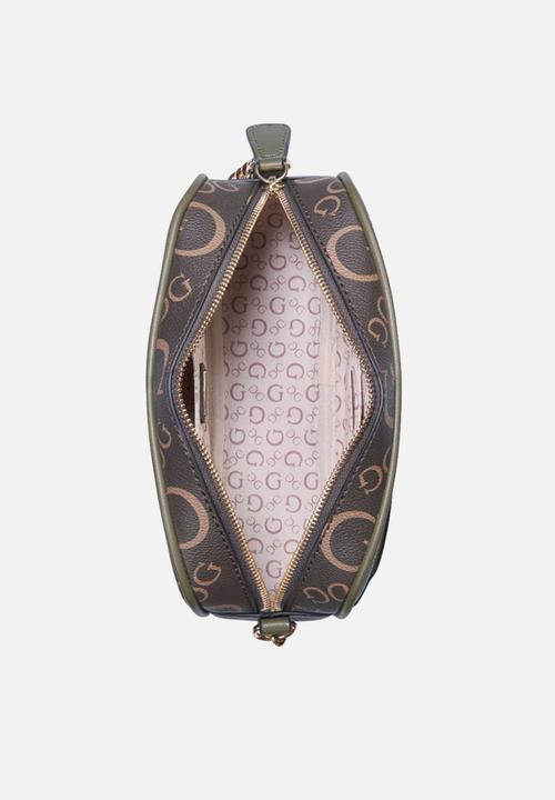 GUESS - Fredericksburg mini crossbody - brown
