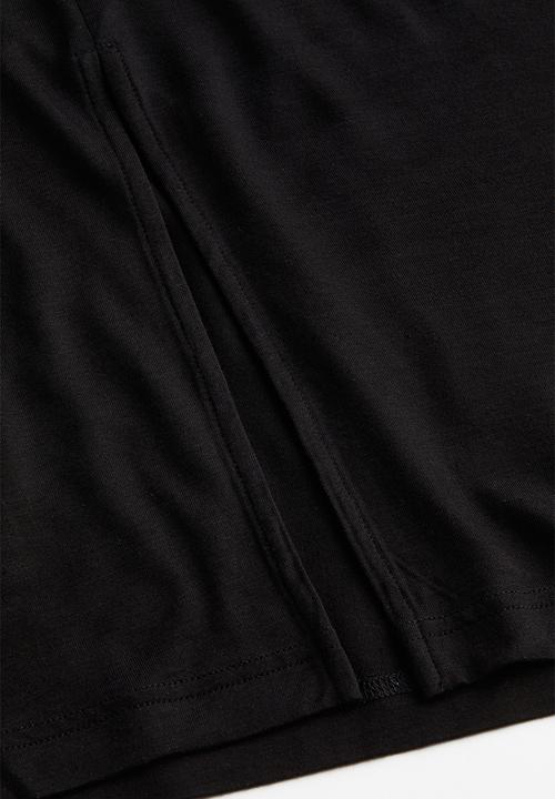 H&M - T-shirt dress - black