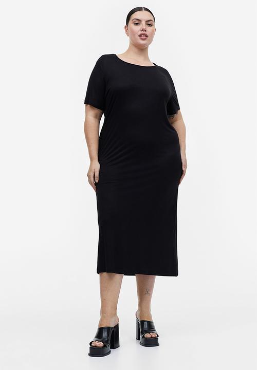 H&M - T-shirt dress - black
