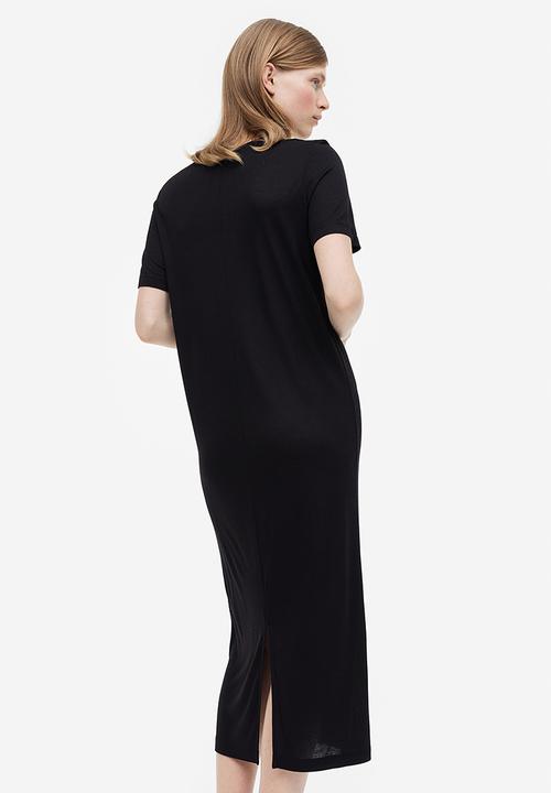 H&M - T-shirt dress - black