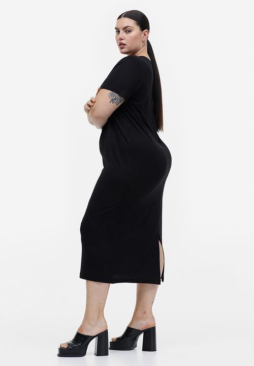 H&M - T-shirt dress - black