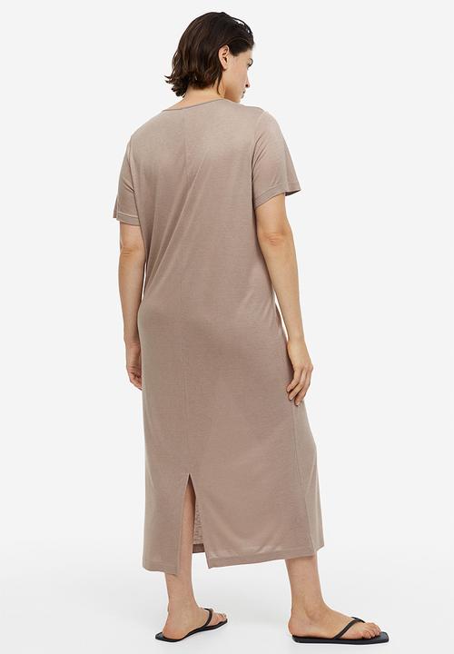 H&M - T-shirt dress - beige
