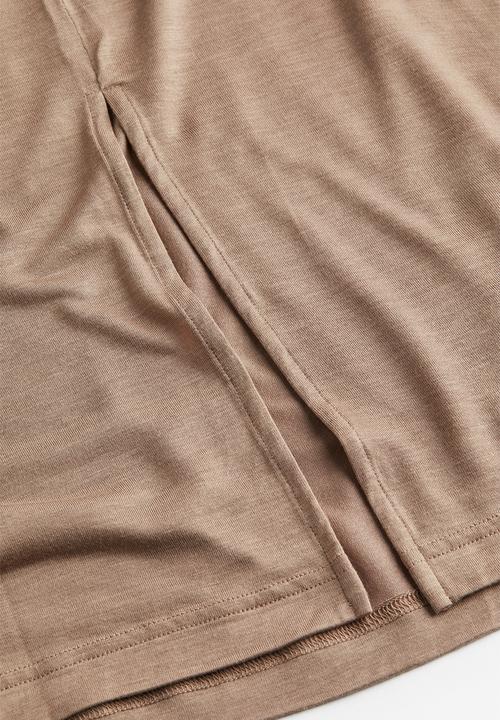 H&M - T-shirt dress - beige