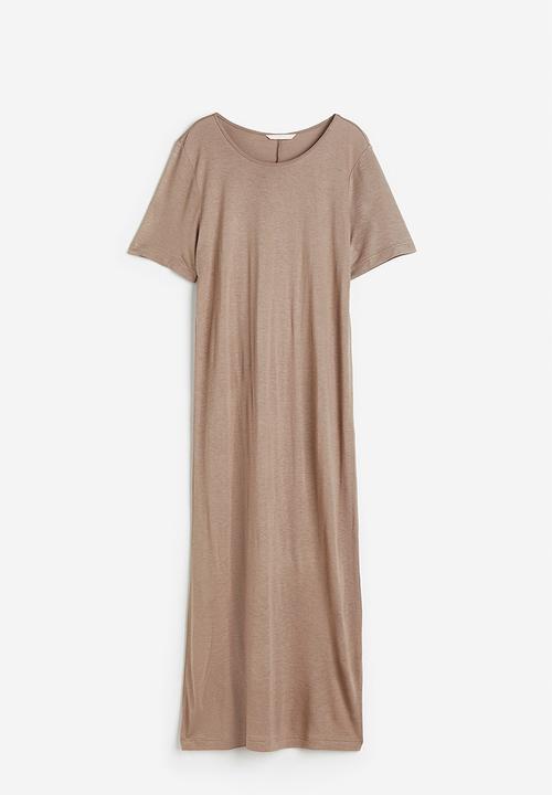 H&M - T-shirt dress - beige