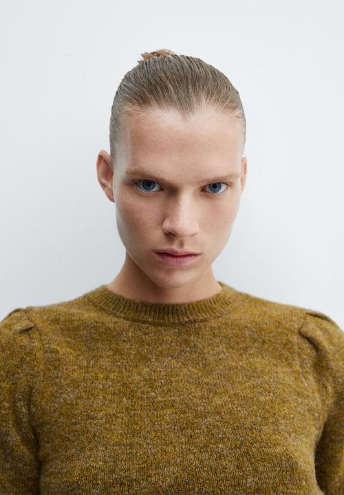 MANGO - Sweater perry - olive green