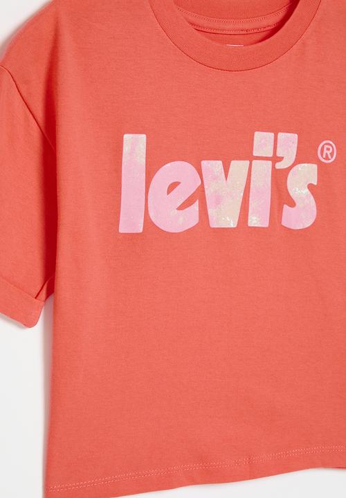 Levi’s® - Lvg meet & greet rolled sleeve - hot coral