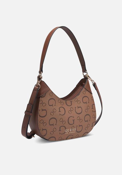 GUESS - Melrose ave mini top zip - cocoa
