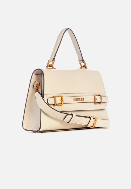 GUESS - Sestri top handle flap - stone