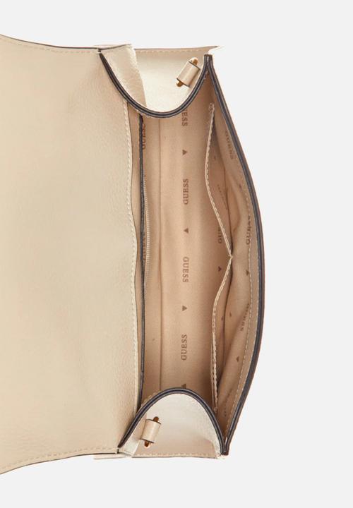 GUESS - Sestri top handle flap - stone