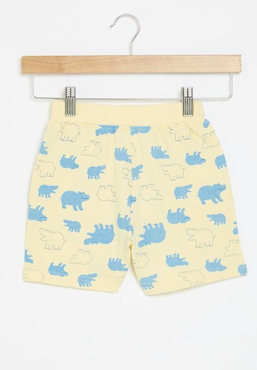 Pop Candy - Printed shorts - ecru
