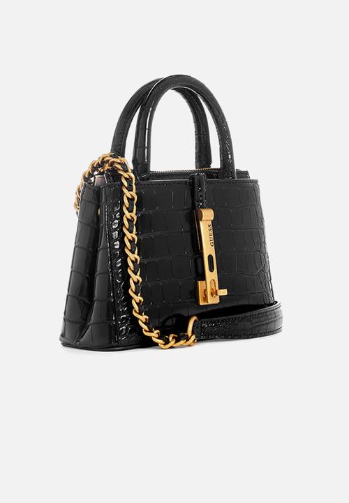 GUESS - James mini satchel - black