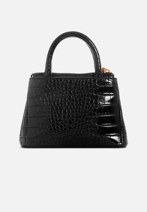 GUESS - James mini satchel - black